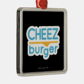 Cheezburgerのロゴ(色) メタルオーナメント (右)