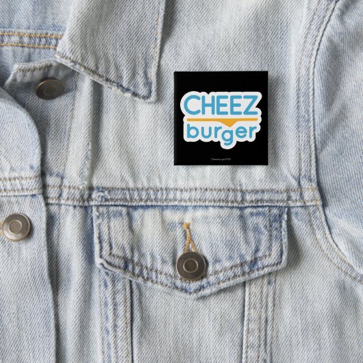 Cheezburgerのロゴ(色) 缶バッジ (インサイチュ)