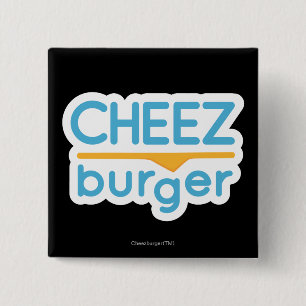 Cheezburgerのロゴ(色) 缶バッジ