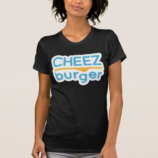 Cheezburgerのロゴ(色) Tシャツ (正面)