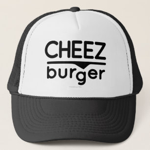 Cheezburgerのロゴ(黒) キャップ