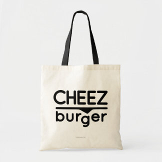 Cheezburgerのロゴ(黒) トートバッグ