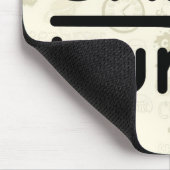 Cheezburgerのロゴ(黒) マウスパッド (コーナー)