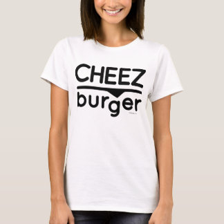 Cheezburgerのロゴ(黒) Tシャツ