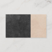 Chefの帽子とツール |料理器具 名刺 (裏面)