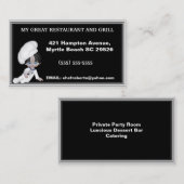 Chef名刺 名刺 (正面/裏面)