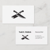 Chef名刺 名刺 (正面/裏面)