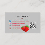 Chef名刺 名刺 (裏面)