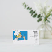 Chef女性名刺 名刺 (スタンド正面)