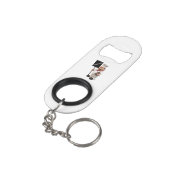 Chef調理師- WELCOMEメニューカード キーホルダー栓抜き (裏面アングル)