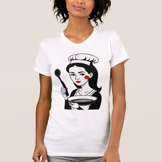 Chef – 女性のTシャツ Tシャツ (正面)