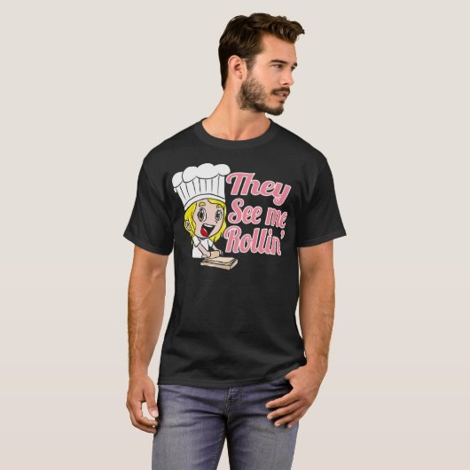 Chef 8th birthday chef jacket tシャツ (正面フル)