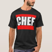 CHEF bake funny cake Tシャツ (正面)