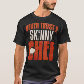Chef baker sweetface bakery chef child tシャツ (正面)