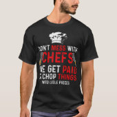Chef bakery cuisine tシャツ (正面)