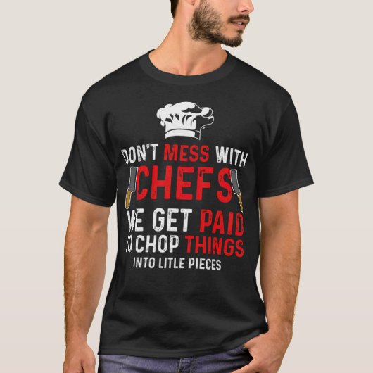 Chef bakery cuisine tシャツ (正面)