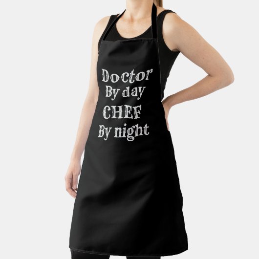 Chef by Night Mens Doctor エプロン (インサイチュ)