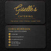 Chef Catering Business Card 名刺