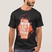 Chef colorful gourmet  tシャツ (正面)