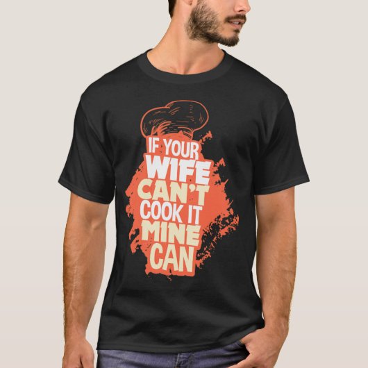 Chef colorful gourmet  tシャツ (正面)