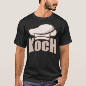 Chef cook bake chefs tシャツ (正面)