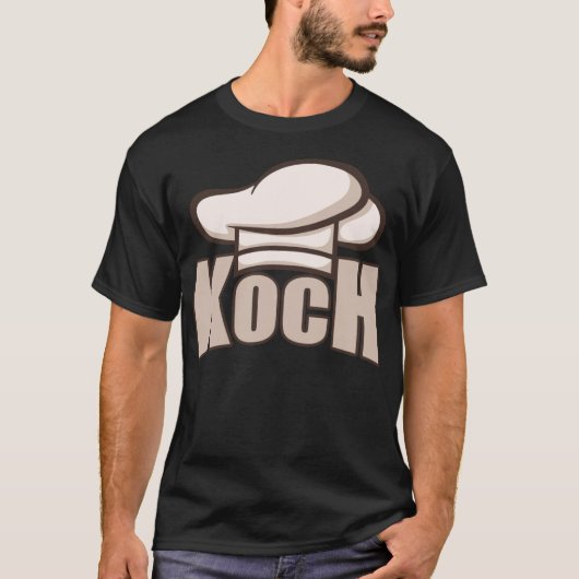 Chef cook bake chefs tシャツ (正面)