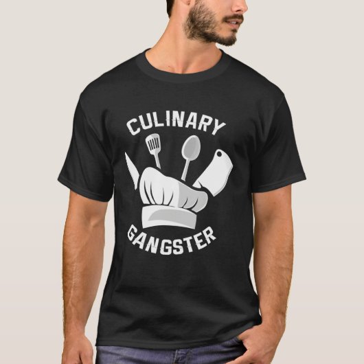 Chef Culinary Quote Cooking Tシャツ (正面)