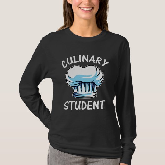 Chef Culinary Student Cooking Tシャツ (正面)