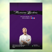  Chef Dark Violet with Black Shadows ウィンドウサイン (シート3)