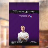  Chef Dark Violet with Black Shadows ウィンドウサイン (シート2)