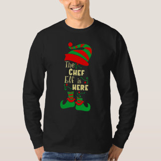 Chef Elf Christmas Matching Family Christmas Tシャツ