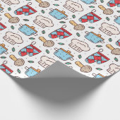 Chef Gift | In The World Is Another Chef ラッピングペーパー (角)