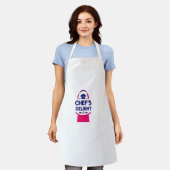 Chef-Grade Cooking Apron with Pockets – Unisex Kit エプロン (着用した状態)