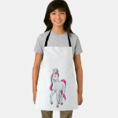 Chef hatとの調理師としてのユニコーン エプロン (インサイチュ)