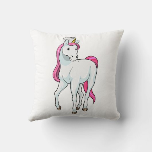 Chef hatとの調理師としてのユニコーン クッション (裏面)