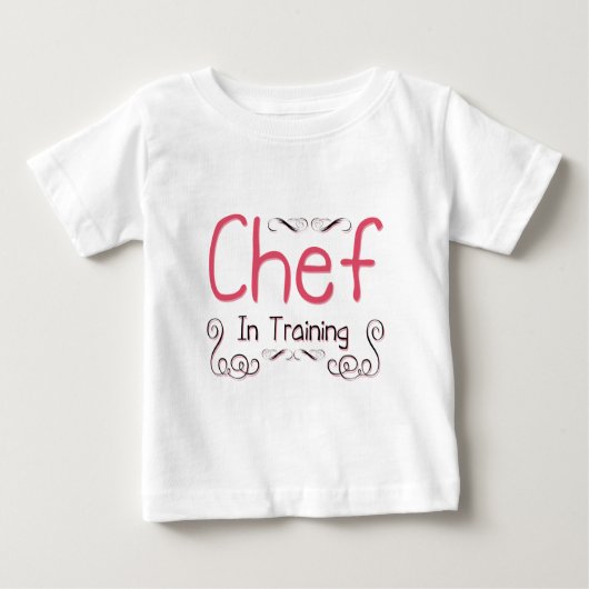 Chef in Training ベビーTシャツ (正面)