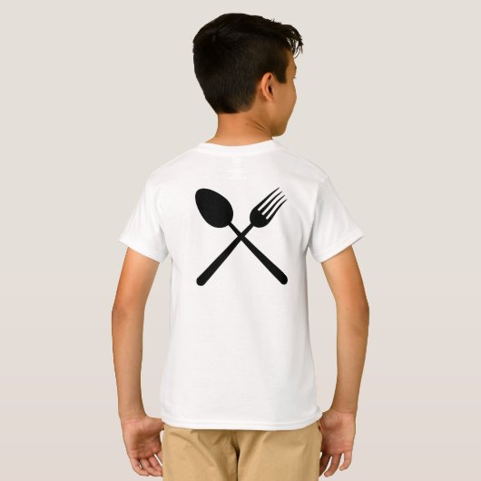 Chef Kid RD Kids Tシャツ (裏面フル)