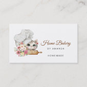Chef Kitten Bakery  名刺 (正面)