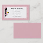 Chef Lady名刺 名刺 (正面/裏面)