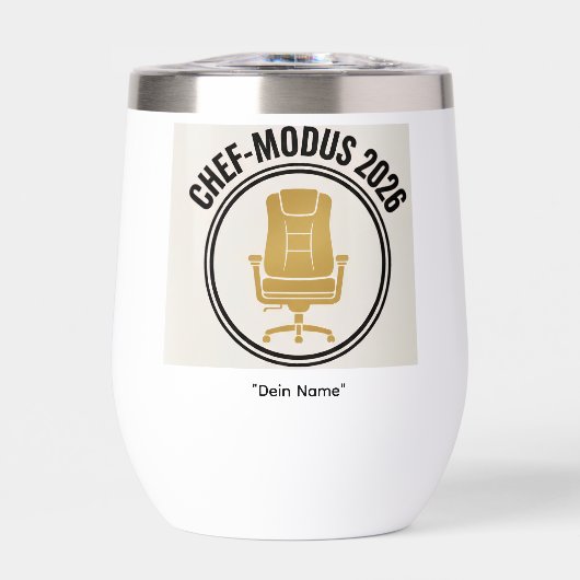 Chef-Modus 2026 Business Trinkbecher (正面)