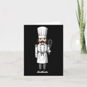 Chef Nutcracker Cook Hat Xmas  カード (正面)