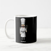 Chef Nutcracker Cook Hat Xmas コーヒーマグカップ (左)