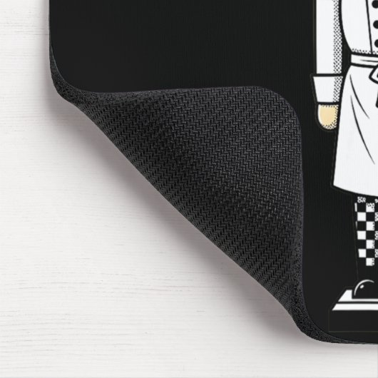 Chef Nutcracker Cook Hat Xmas  マウスパッド (コーナー)