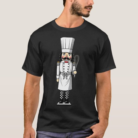 Chef Nutcracker Cook Hat Xmas  Tシャツ (正面)