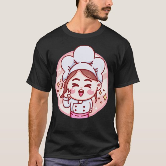 Chef re cooks  tシャツ (正面)