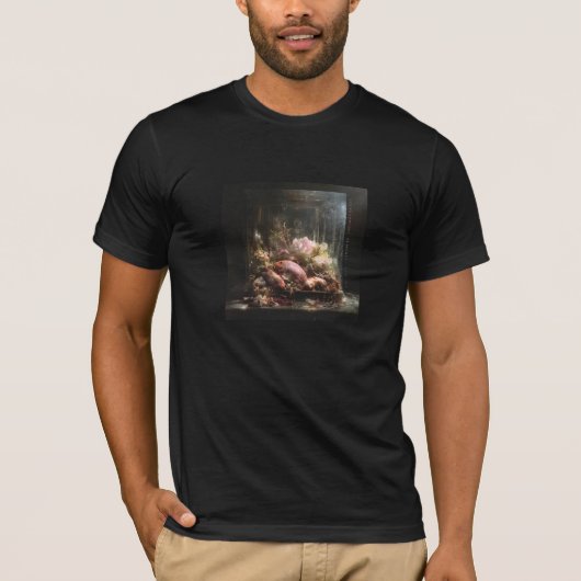 Chef’s Kiss — Gothic Fine Art T-Shirt Tシャツ (正面)