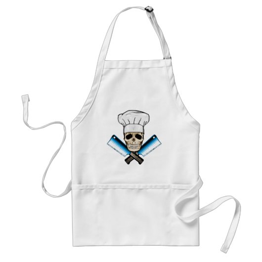 Chef_Skull_C1 スタンダードエプロン (正面)