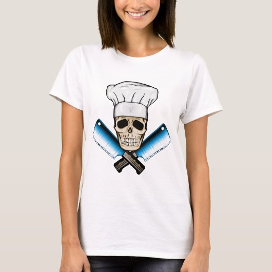 Chef_Skull_C1 Tシャツ (正面)