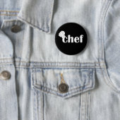 Chef Text Design button 缶バッジ (インサイチュ)