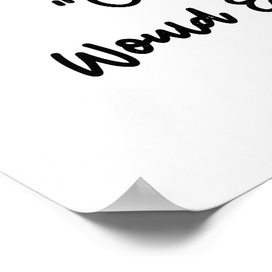 Chef Was Cute Trendy Wall Art Poster ポスター (角)